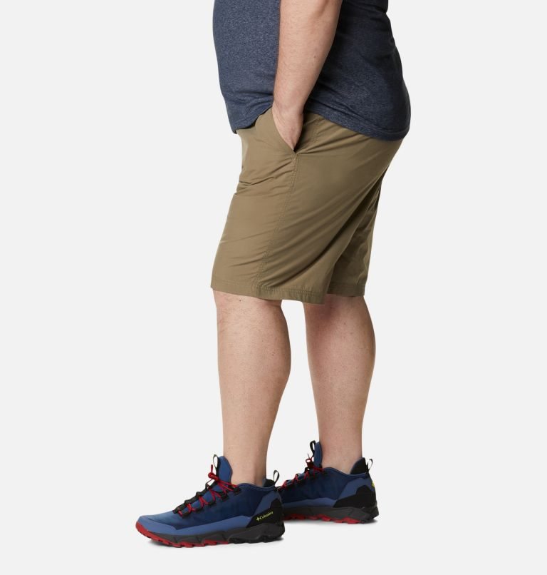 Men's Columbia Washed Out Shorts Olive | Plus Size CA-W8LA0